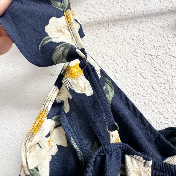 Dollfins~Floral Blue Mini Sundress SM - Picture 5 of 7